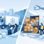 Chartered vs Consolidated Cold Delivery