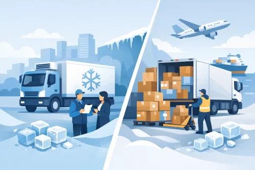Chartered vs Consolidated Cold Delivery