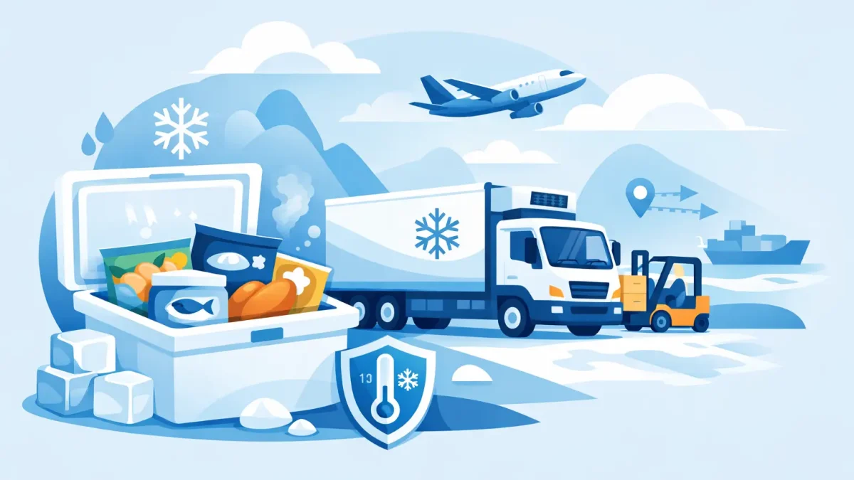 How to Transport Frozen Goods Safely